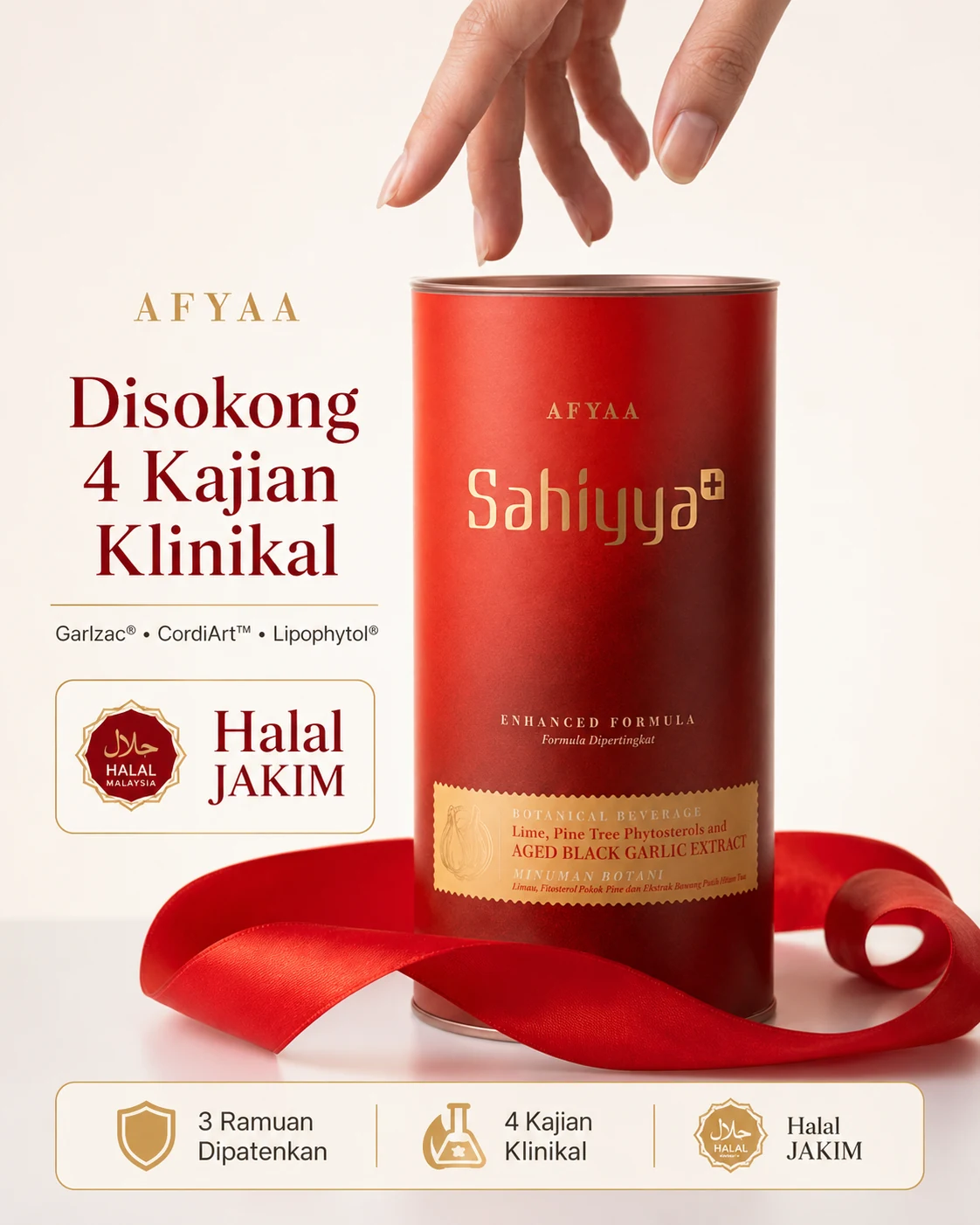 Sahiyya+ disokong 4 kajian klinikal