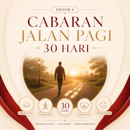 E-book: Cabaran Jalan Pagi 30 Hari