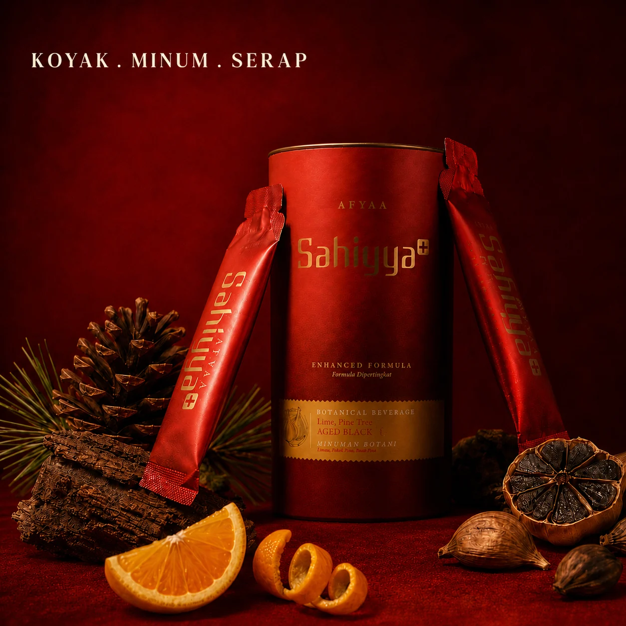 Sahiyya+ koyak minum serap