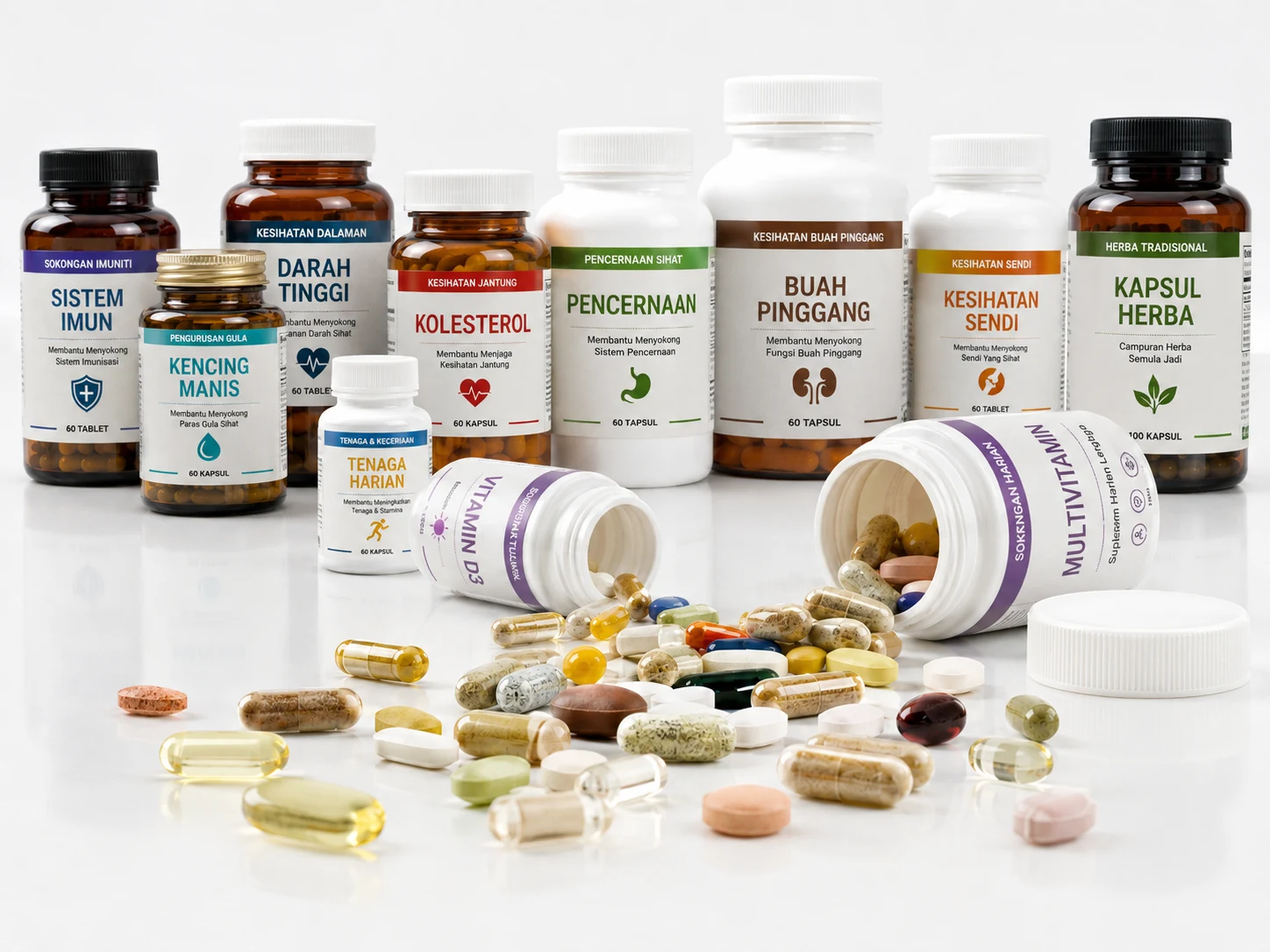 Pelbagai supplement biasa