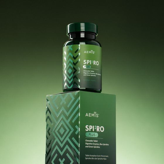 SPI²RO Plus 原包装瓶子与盒子