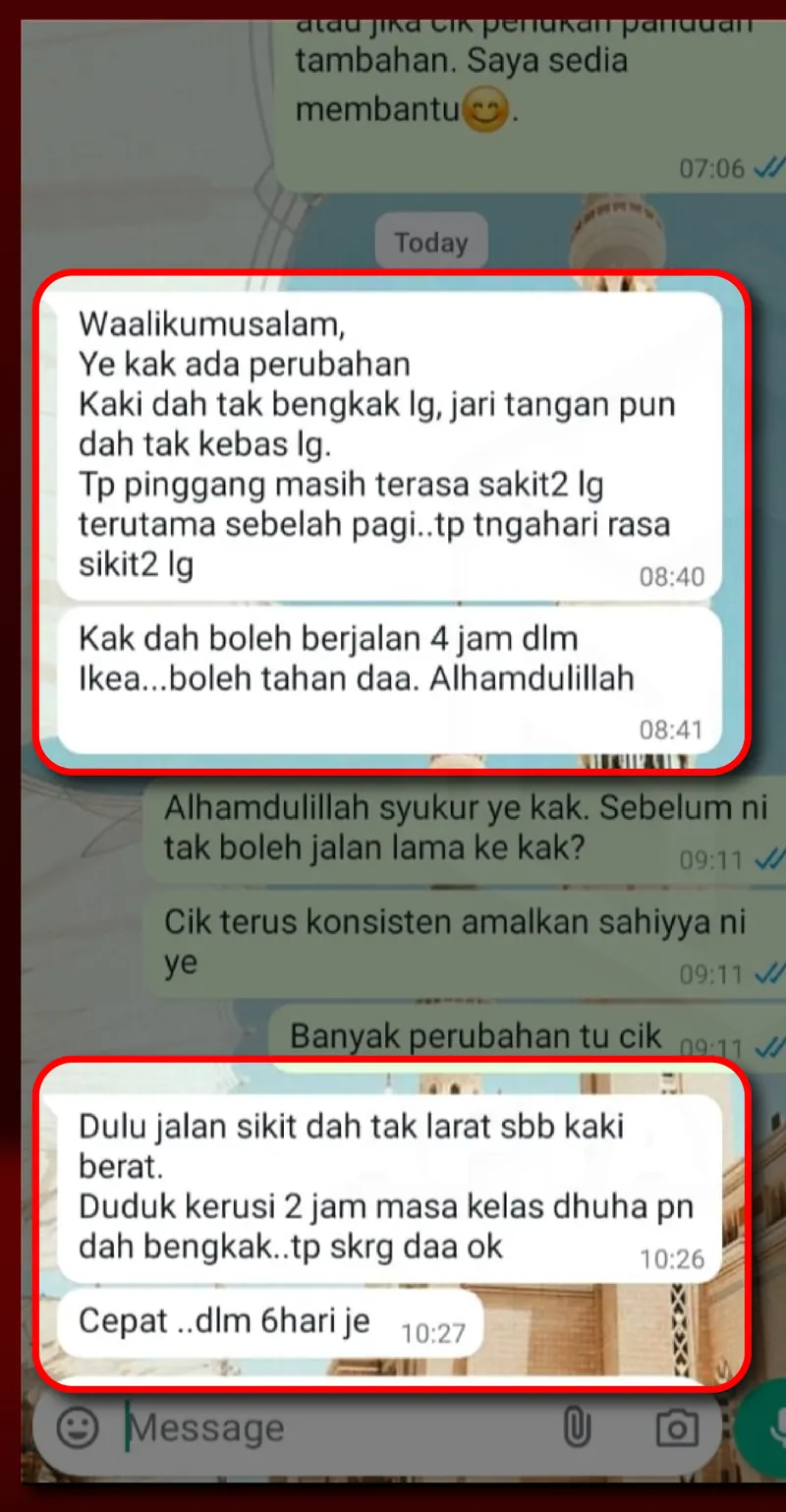 Testimoni WhatsApp: Whatsapp testimoni