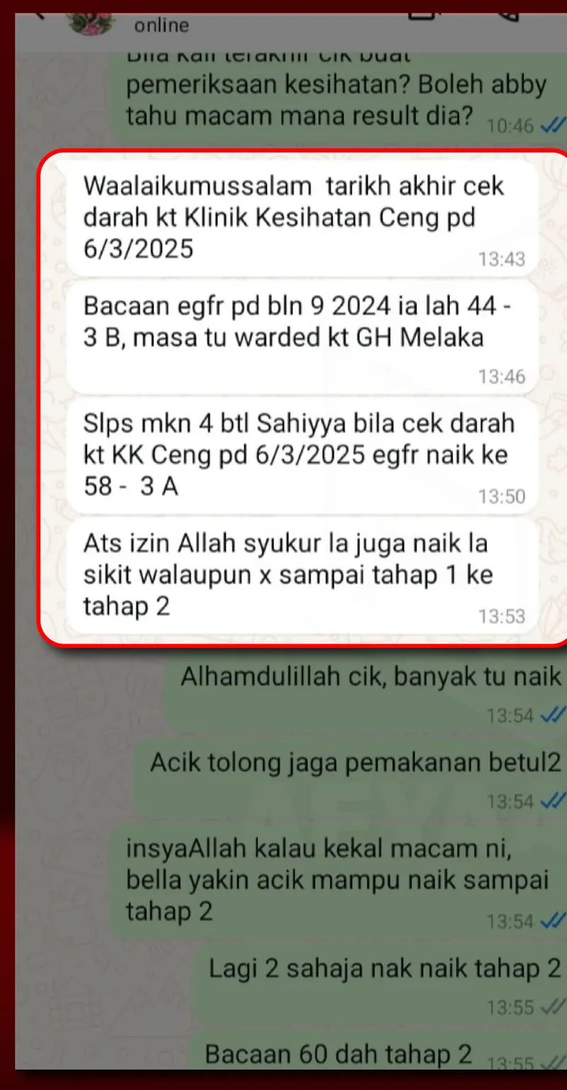 Testimoni WhatsApp: Whatsapp testimoni