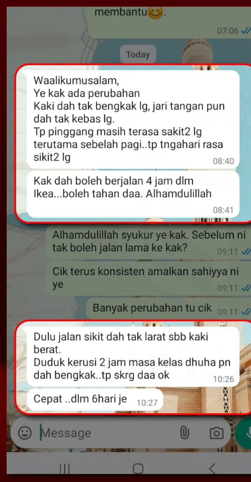 Testimoni WhatsApp: Whatsapp testimoni