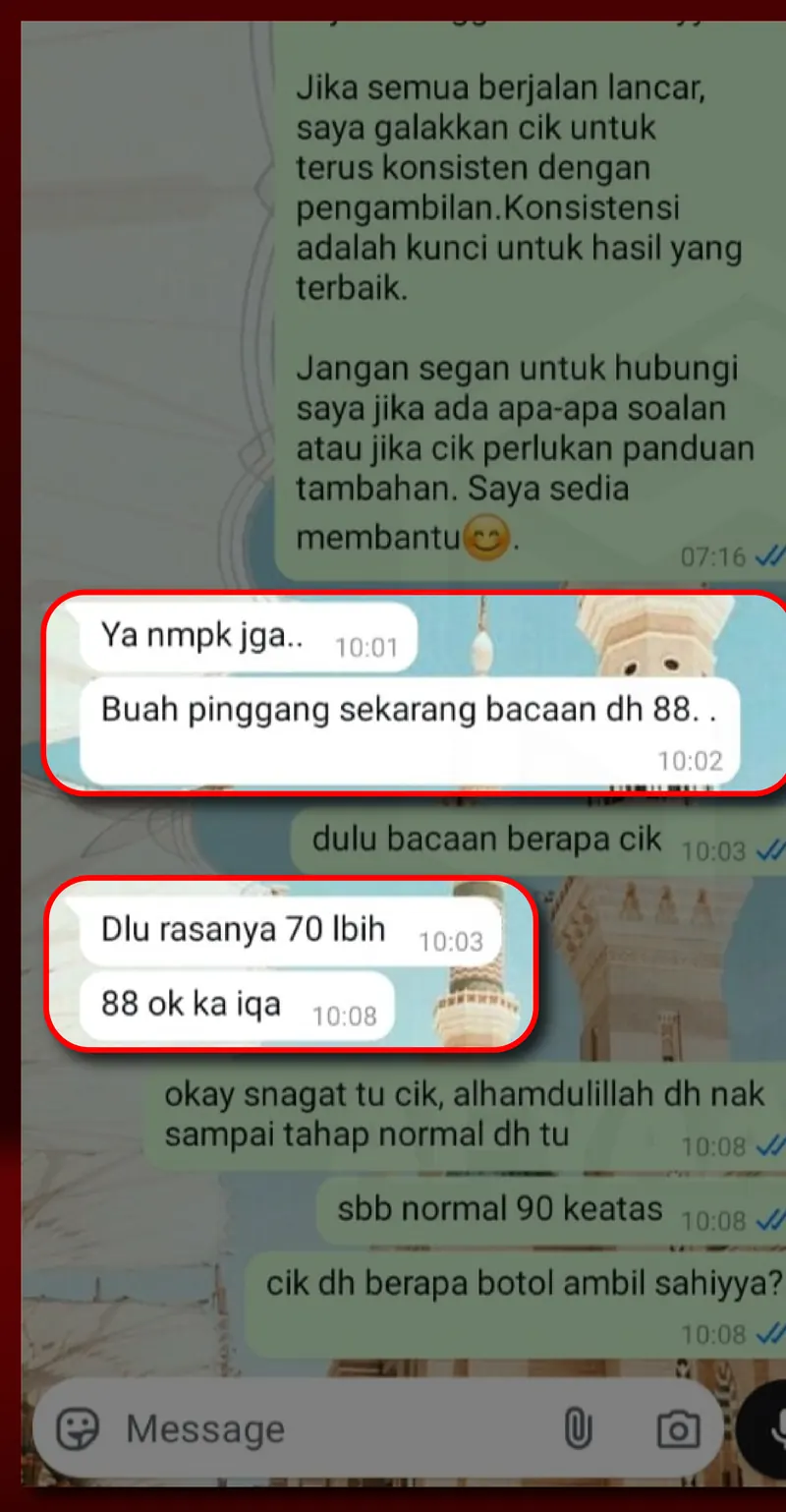 Testimoni WhatsApp: Whatsapp testimoni