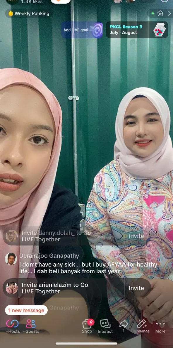Testimoni WhatsApp: Testimoni pengguna